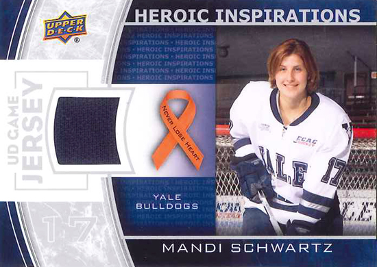 upper deck hockey jersey cards